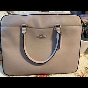 Coach laptop bag